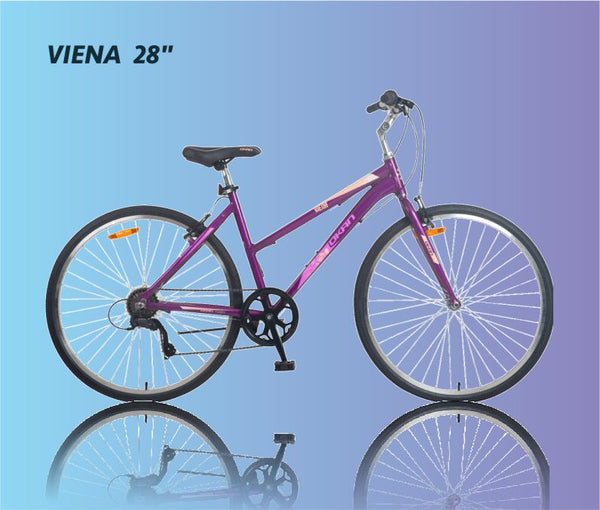 Bicicleta Okan Viena 28 Dama Lila