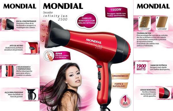 Secador de pelo Mondial 1900w SC-12